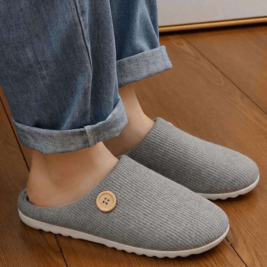 Tøfler – Skridsikre Ortopædiske Tøfler med Komfort og Støtte Slippers Tech Butik