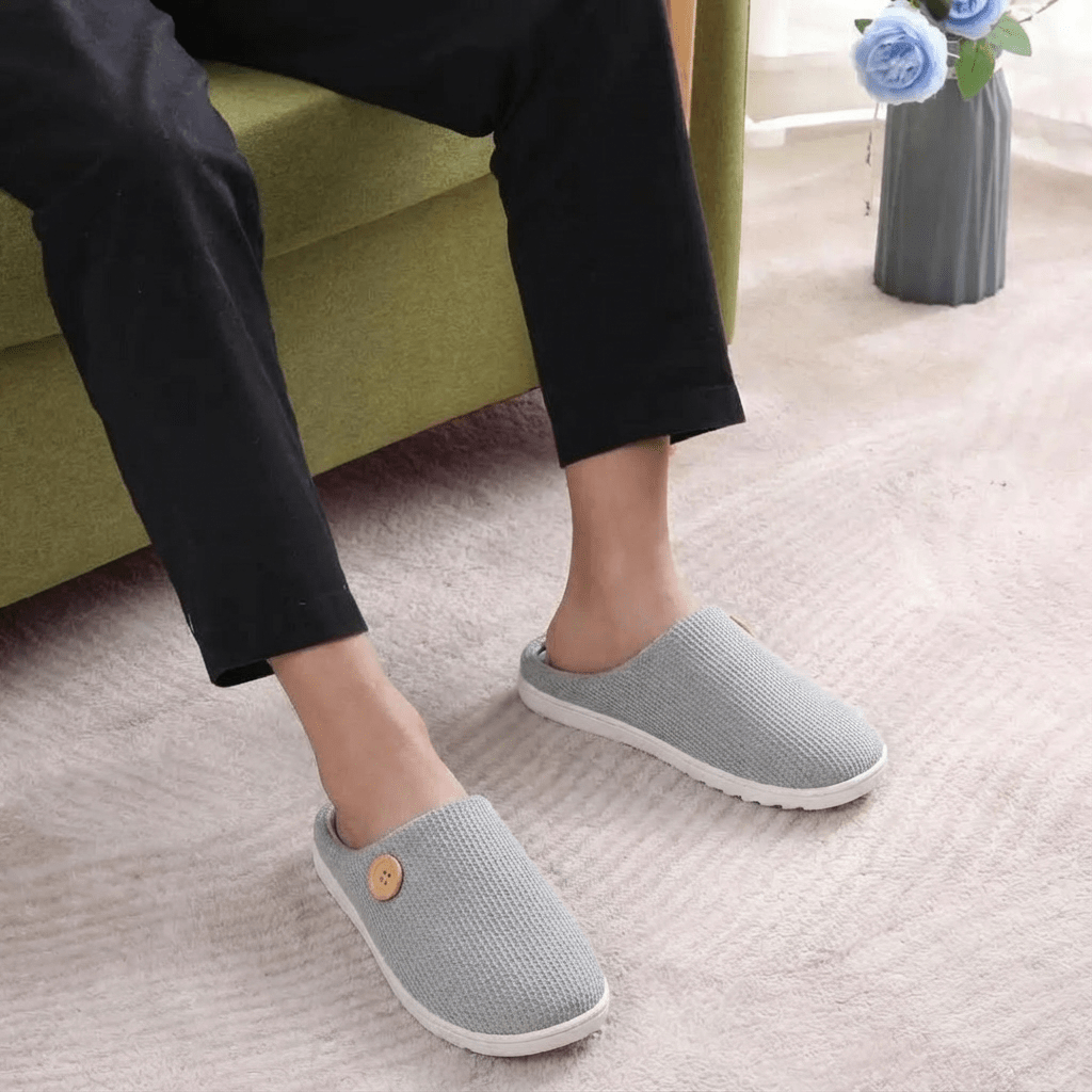 Tøfler – Skridsikre Ortopædiske Tøfler med Komfort og Støtte Slippers Tech Butik