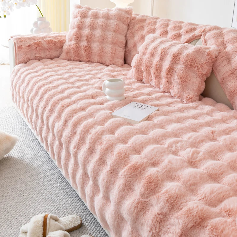 Blød Skridsikker Sofabetræk til Daglig Komfort og Beskyttelse Sofa Covers Tech Butik Rose 70x70cm