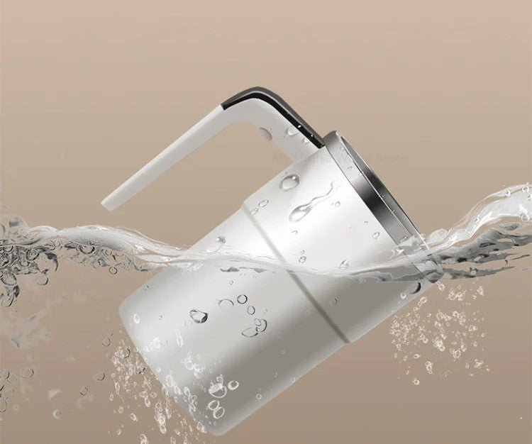 Kaffekrus med Automatisk Omrøring – Genopladeligt Krus i Rustfrit Stål Tech Butik