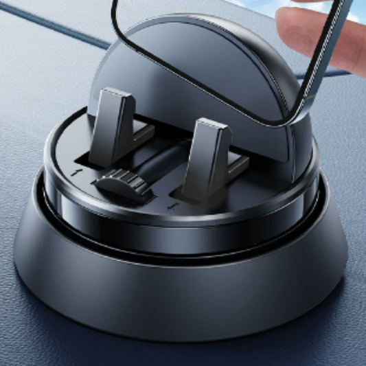 Universel Mobilholder til Bil med 360° Justering Mobilt tilbehør Tech Butik Sort