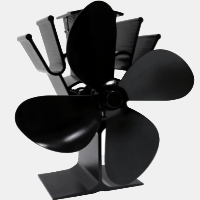 Brændeovnsblæser – Miljøvenlig Varmefordeling til et Varmere Hjem Stove Fan Tech Butik