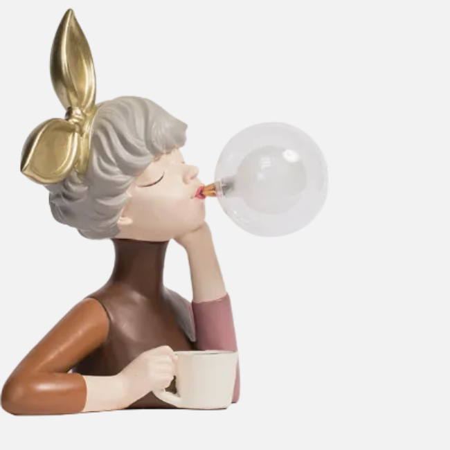 Håndværkersøstre Bordlampe – Håndlavet Elegance til Enhver Indretning table lamp Tech Butik Lily