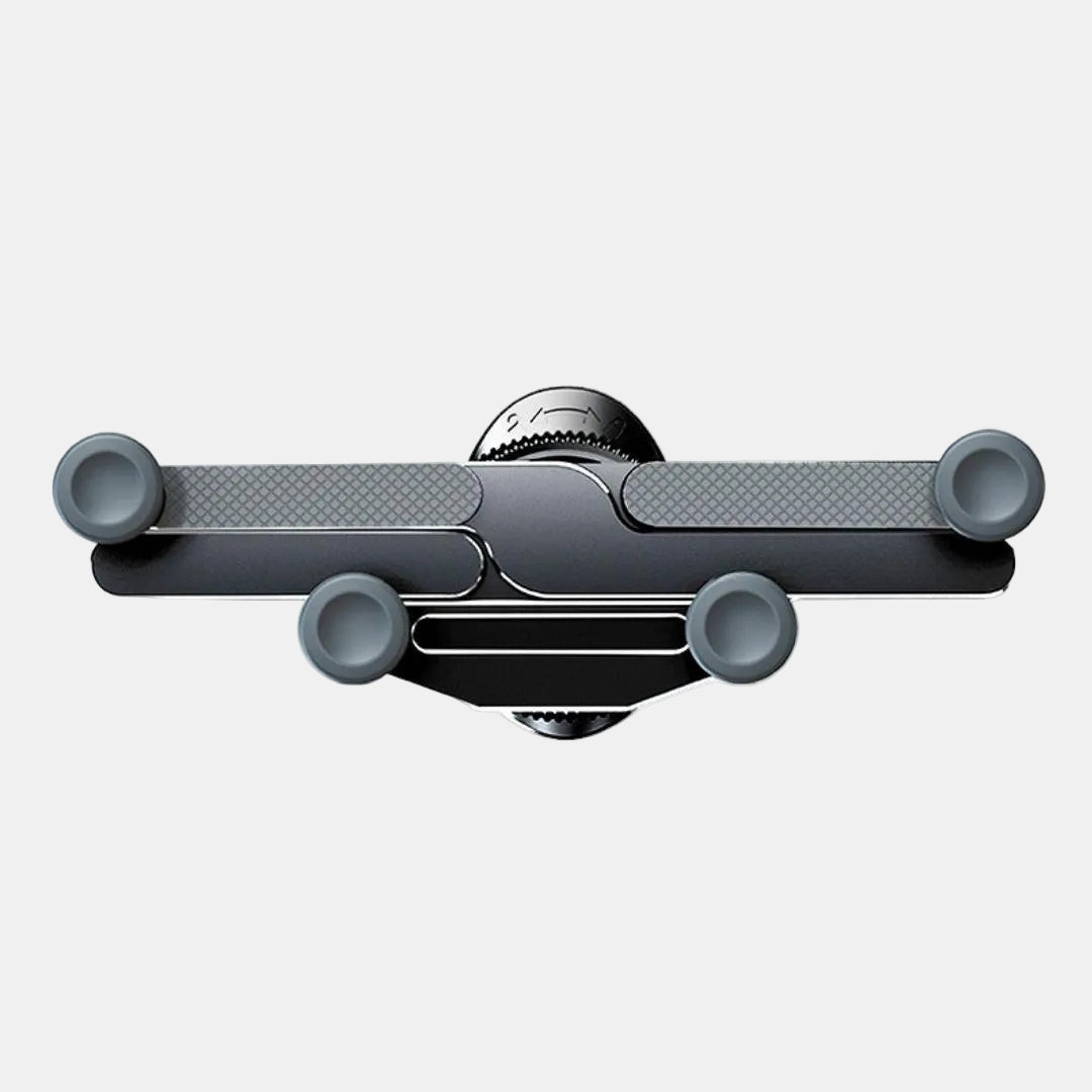 360° Roterbar Aluminium Air Vent Telefonholder Gadgets Tech Butik Grå