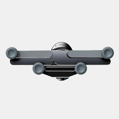 360° Roterbar Aluminium Air Vent Telefonholder Gadgets Tech Butik Grå