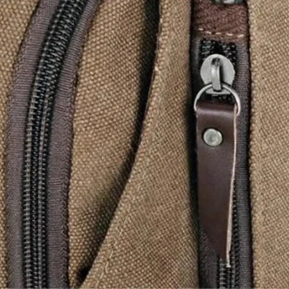 Robust Skuldertaske i Slidstærkt Stof – Justerbar, Praktisk og Komfortabel til Hverdagsbrug SAC MILITAIRE VINTAGE Tech Butik