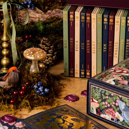 24-dages julekalender med skriveartikler – fortryllende vinter skov design Advent Calendars Tech Butik