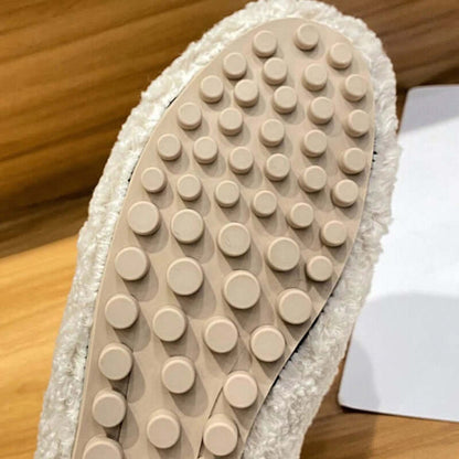 Dame Bløde Moccasins – Hygge Komfort med Skridsikker Sål Flats Tech Butik