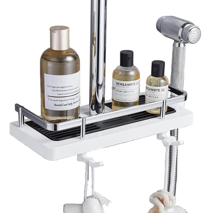 Bruserist – Pladsbesparende Opbevaringshylde til Bruser uden Boring Bath Accessories Tech Butik