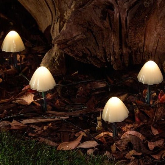 Solar Mushroom Have Lys – Bæredygtig og Dekorativ Udendørsbelysning Lighting Tech Butik