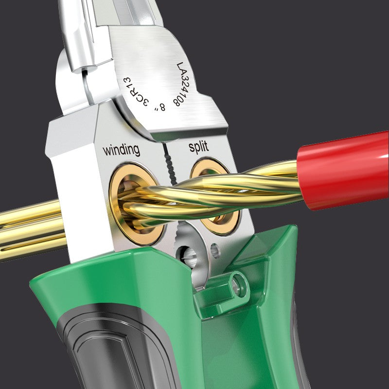 Multifunktionelle Afisoleringstang-Sakse – Effektivt Værktøj til Afisolering og Skæring af Elektriske Ledninger Hulpmiddelen & Gadgets Tech Butik