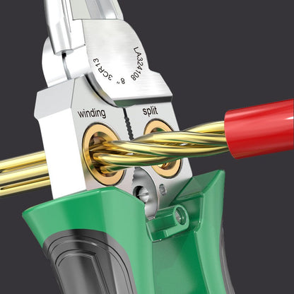 Multifunktionelle Afisoleringstang-Sakse – Effektivt Værktøj til Afisolering og Skæring af Elektriske Ledninger Hulpmiddelen & Gadgets Tech Butik