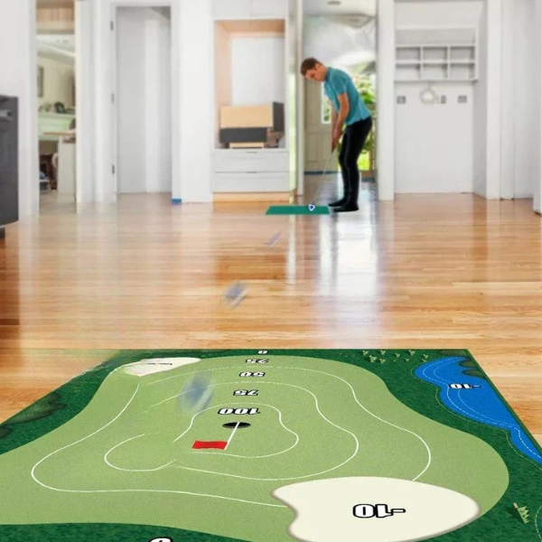 Indendørs Golf Sæt – Sjovt Interaktivt Træningsspil for Alle Children Tech Butik