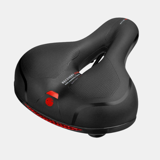Cykelsadel – Komfortabel og Ergonomisk Sadel til Jævn og Smertefri Kørsel Outdoor Tech Butik Rød