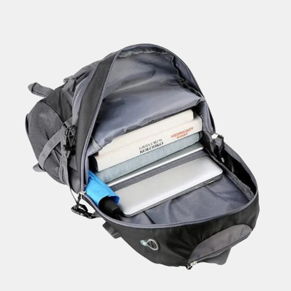 Vandtæt 40L Outdoor Rygsæk – Robust og Rummelig Udstyrstaske til Vandring og Camping Outdoor Tech Butik