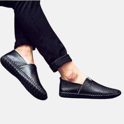 Skridsikre Tøfler til Mænd – Komfortabelt og Sikkert Fodtøj til Indendørs Brug Loafers Tech Butik Sort 40