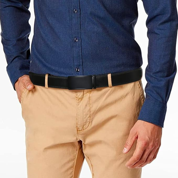 Herre Automatisk Bælte – Stilfulde Justerbare Taljebånd for Ubetinget Pasform Belts Tech Butik