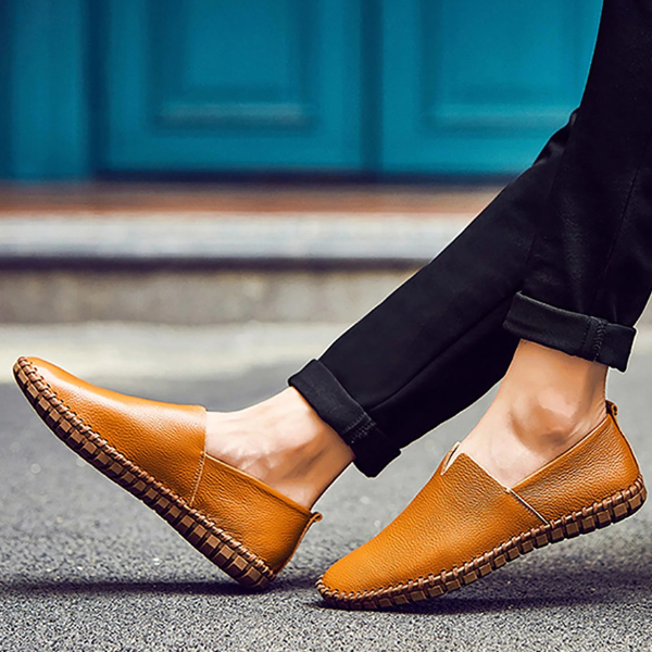 Skridsikre Tøfler til Mænd – Komfortabelt og Sikkert Fodtøj til Indendørs Brug Loafers Tech Butik