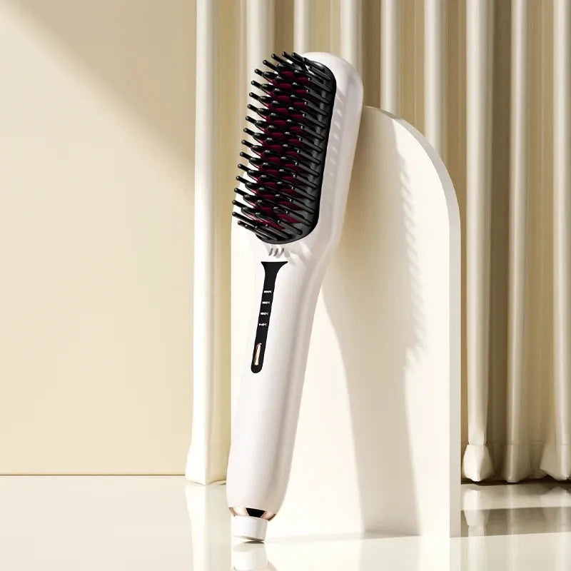 Hårglattebørste – Glat og Red Uden Besvær Hair Brush Tech Butik Beige