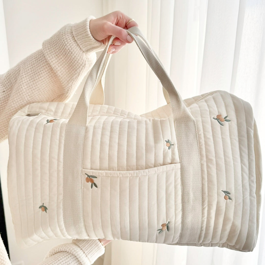 Alt-i-en-nødvendigheder til mor Duffel-tote-taske – Holdbar og stilfuld bæretaske Tote Bag Tech Butik Oliven