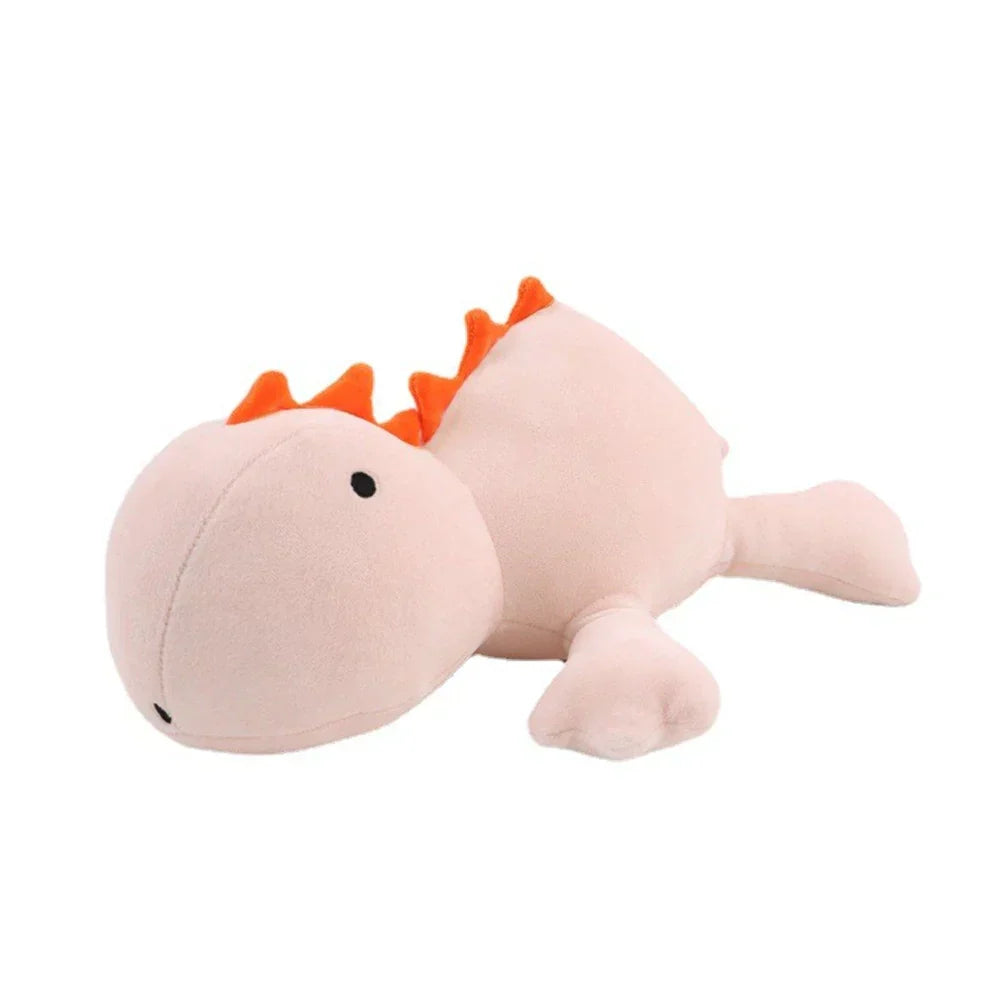 Vægtet Dinosaur Plyslegetøj – Blød, Beroligende og Perfekt til Kram #Verzwaarde Dinosaurus Knuffel - CuddleSaurus Tech Butik Lyserød 39.88 cm/15.7 tommer