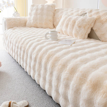 Blød Skridsikker Sofabetræk til Daglig Komfort og Beskyttelse Sofa Covers Tech Butik Hvid 70x70cm