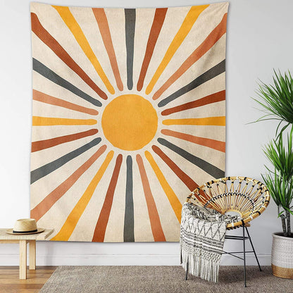 Cover Me With Sunshine væg Gobeliner – Boheme Design med Varme Nuancer Tech Butik 200 x 150 cm