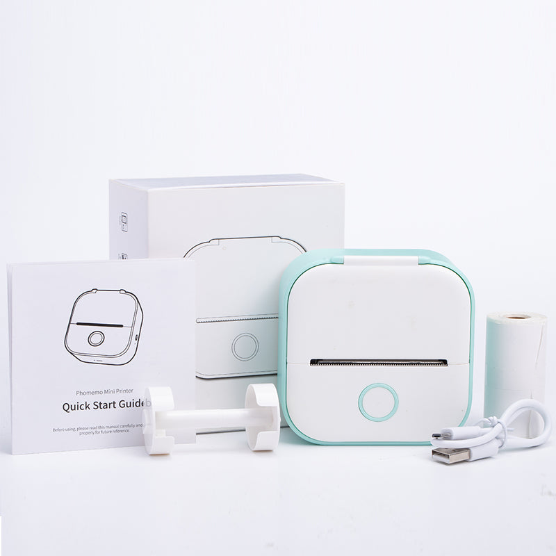 Mini Lommeprinter – Kompakt Trådløs Fotoprinter & Dokumentprinter Electronics & Gadgets Tech Butik
