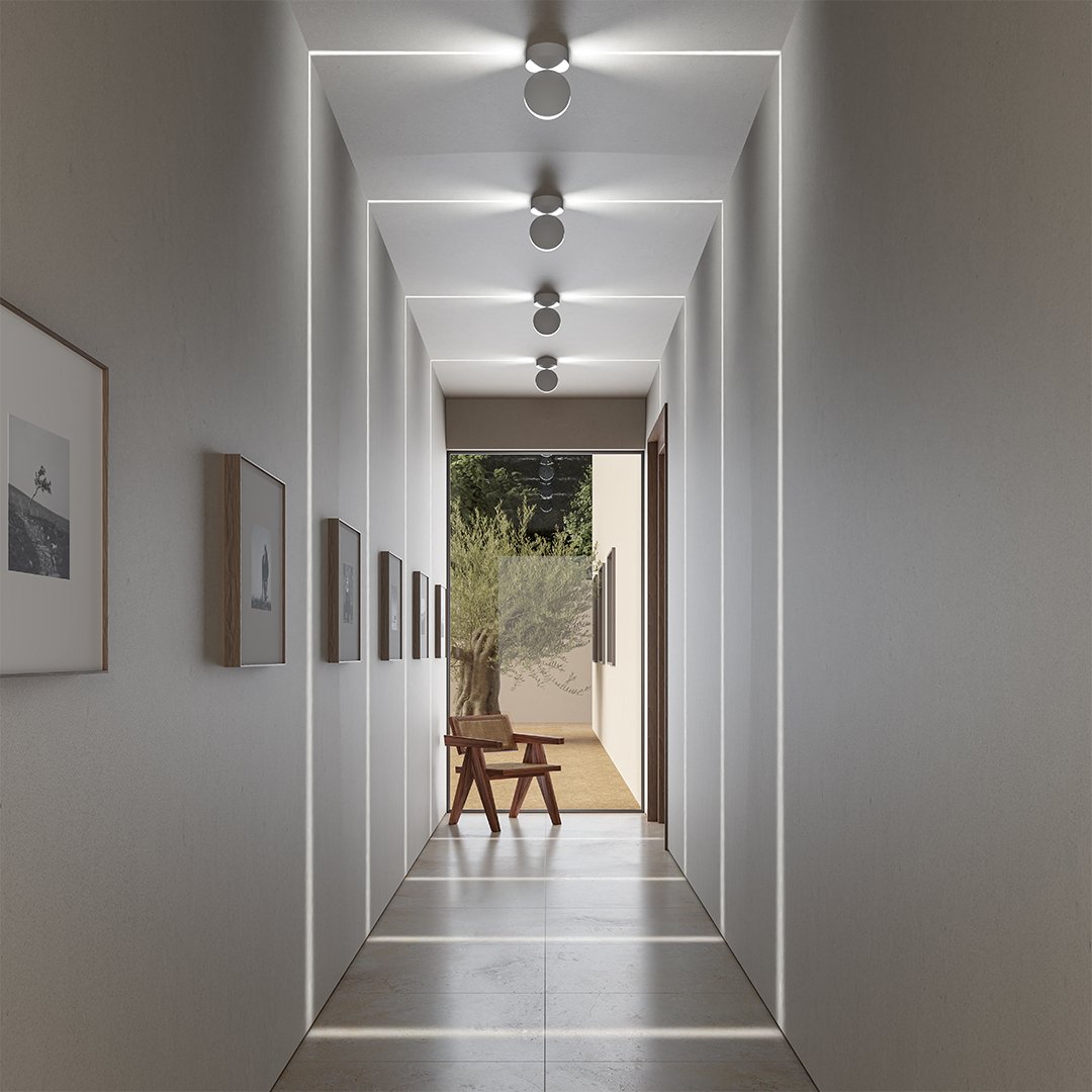 Drejbar Væglampe – Stilren Belysning med Fleksibel Lysretning Ceiling lights Tech Butik